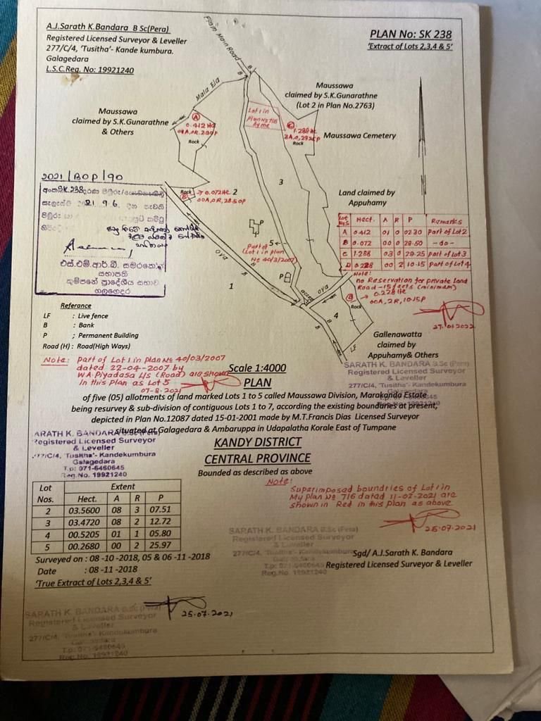 Agricultural Land for Sale in Kandy | මහනුවර ගොවිතැන සඳහා ඉඩමක් විකිණීමට - Image 2