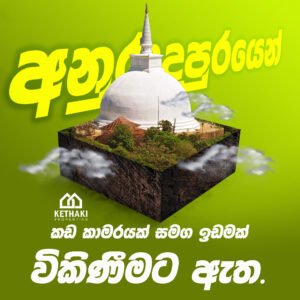 Land with Shops for Sale in Anuradhapura | කඩ කාමරයක් සහිත ඉඩමක් අනුරාධපුරින්