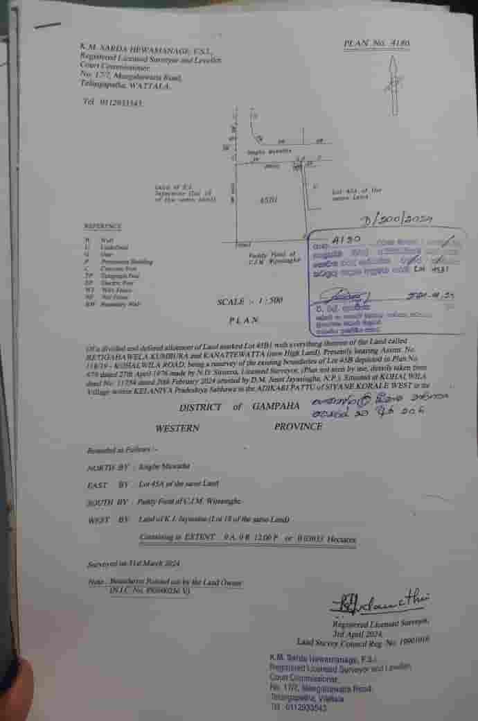 Kelaniya Kohalwila Land for sale at Fivestar.lk