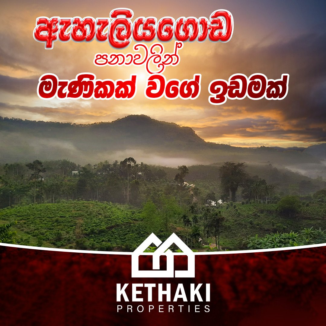 Ahaliyagoda land with house for sale at fivestar.lk