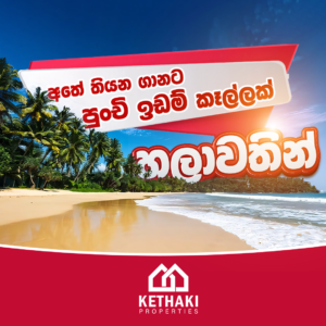Chilaw Colombo Rd Mahawewa Land with house for sale at fivestar.lk